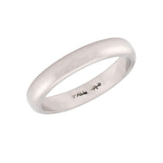 RIKER BROTHERS Art Deco Palladium Wedding Band