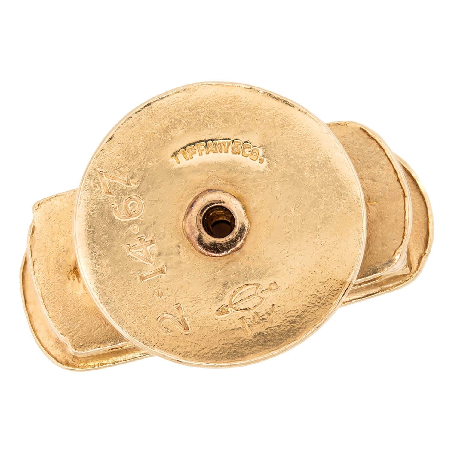 TIFFANY & CO. Vintage 14k Trolley Pendant/Charm