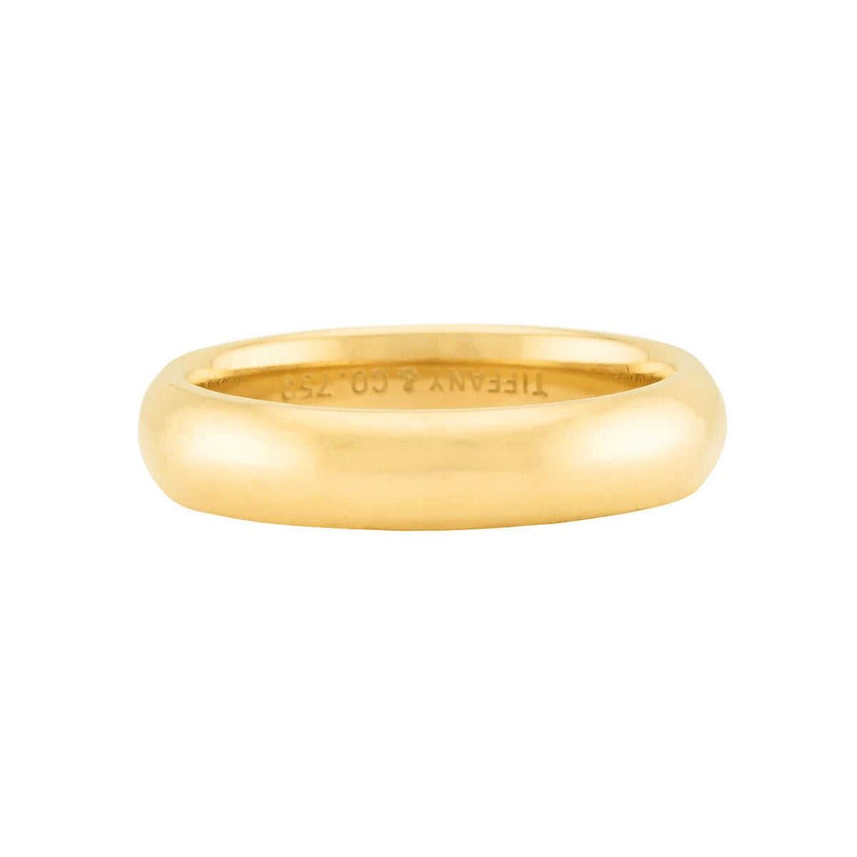 TIFFANY & CO. Estate 18k Wedding Band