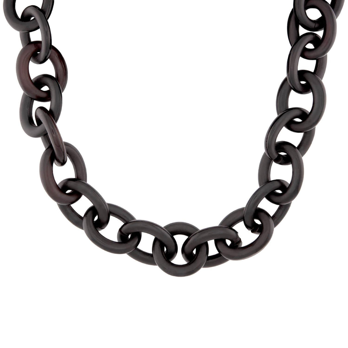 Victorian Tortoise Shell Link Necklace