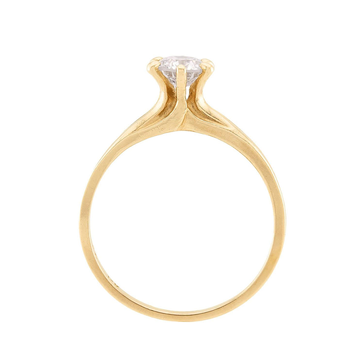 Estate 14k Diamond Engagement Ring .54ct