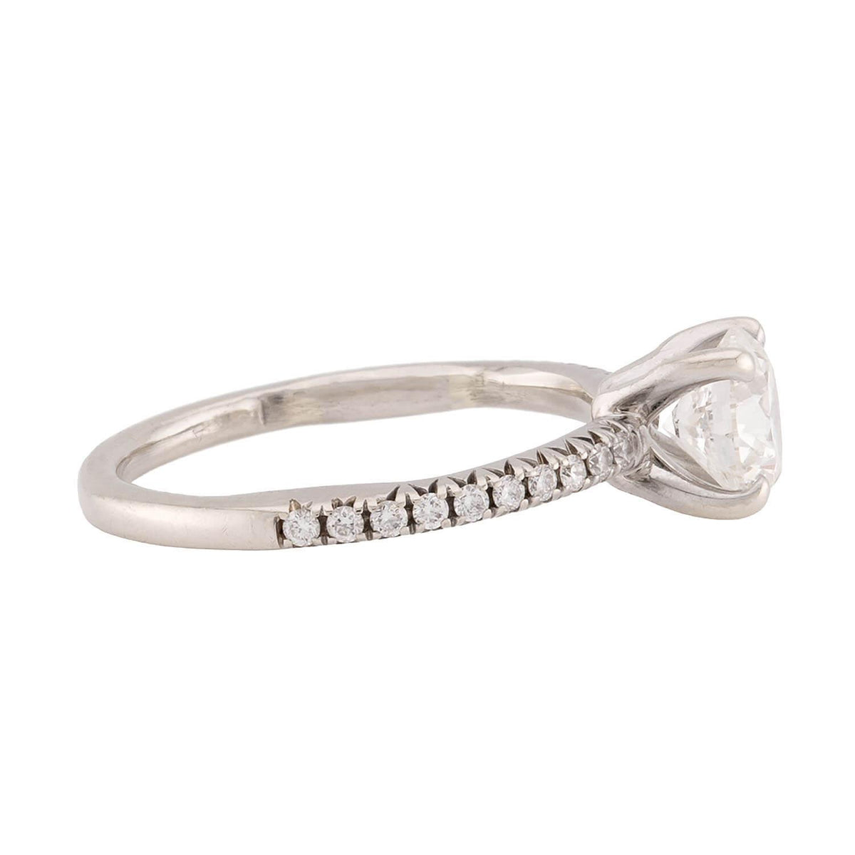 Estate 14k Diamond Engagement Ring 0.96ct