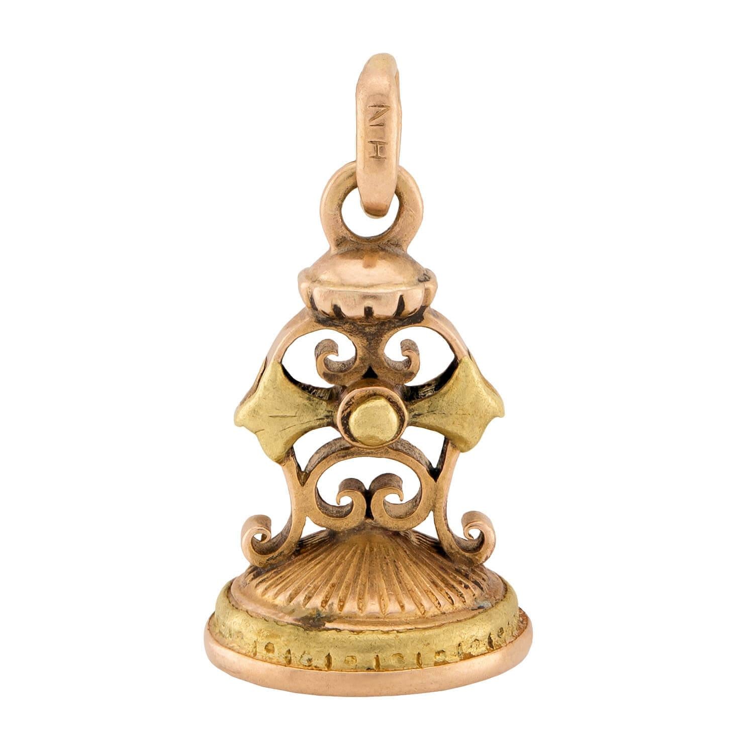 Victorian 18k French Fob Pendant/Charm