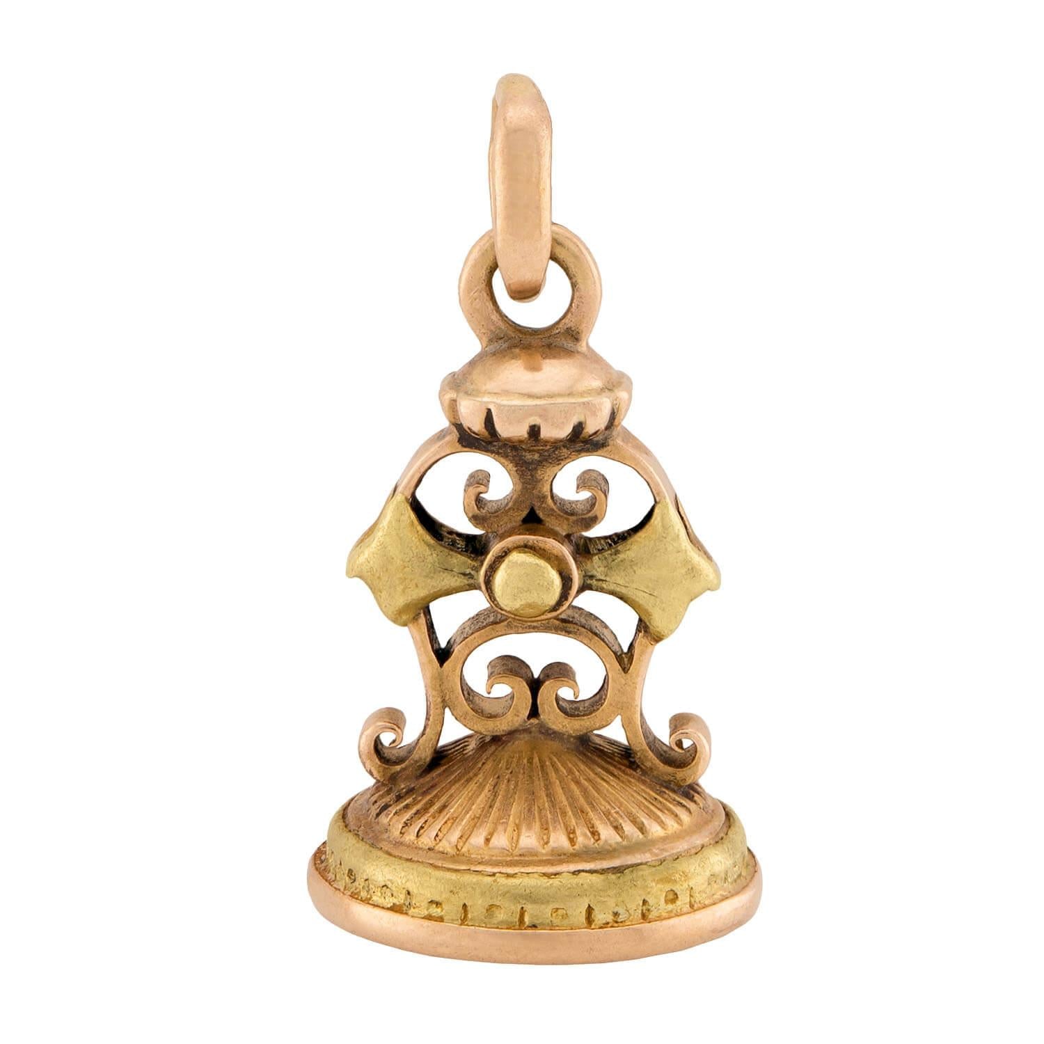 Victorian 18k French Fob Pendant/Charm