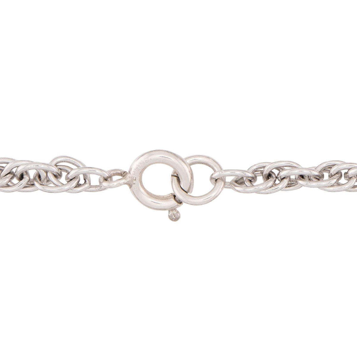 Victorian Sterling Silver Repoussé Match Safe Necklace