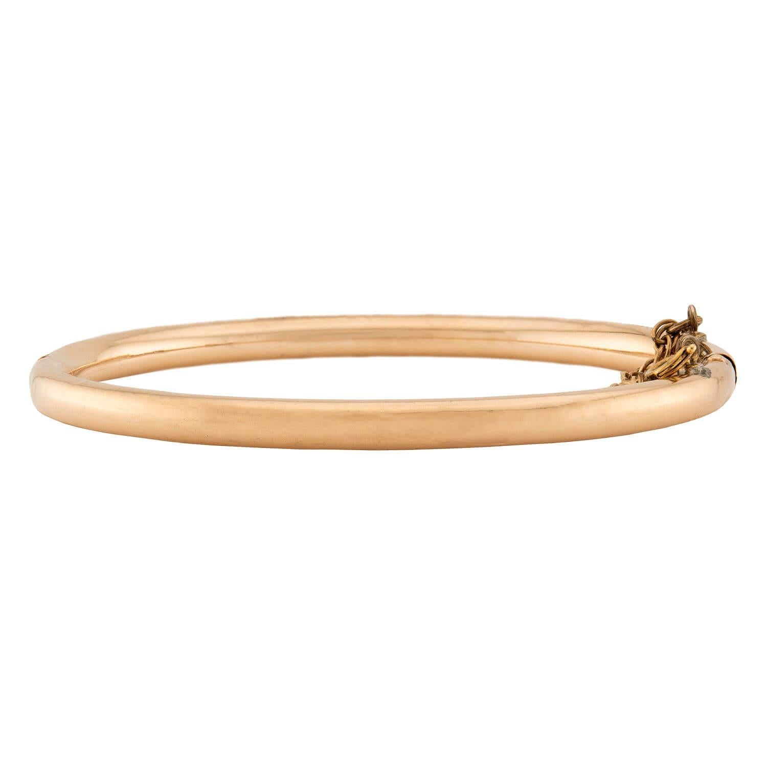 Victorian Gold-Filled Repoussé Bangle