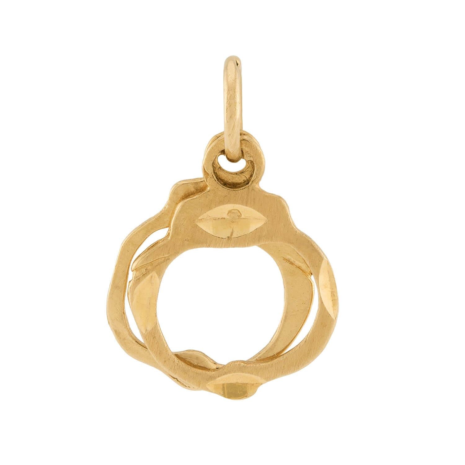 Vintage 14k Handcuffs Pendant/Charm