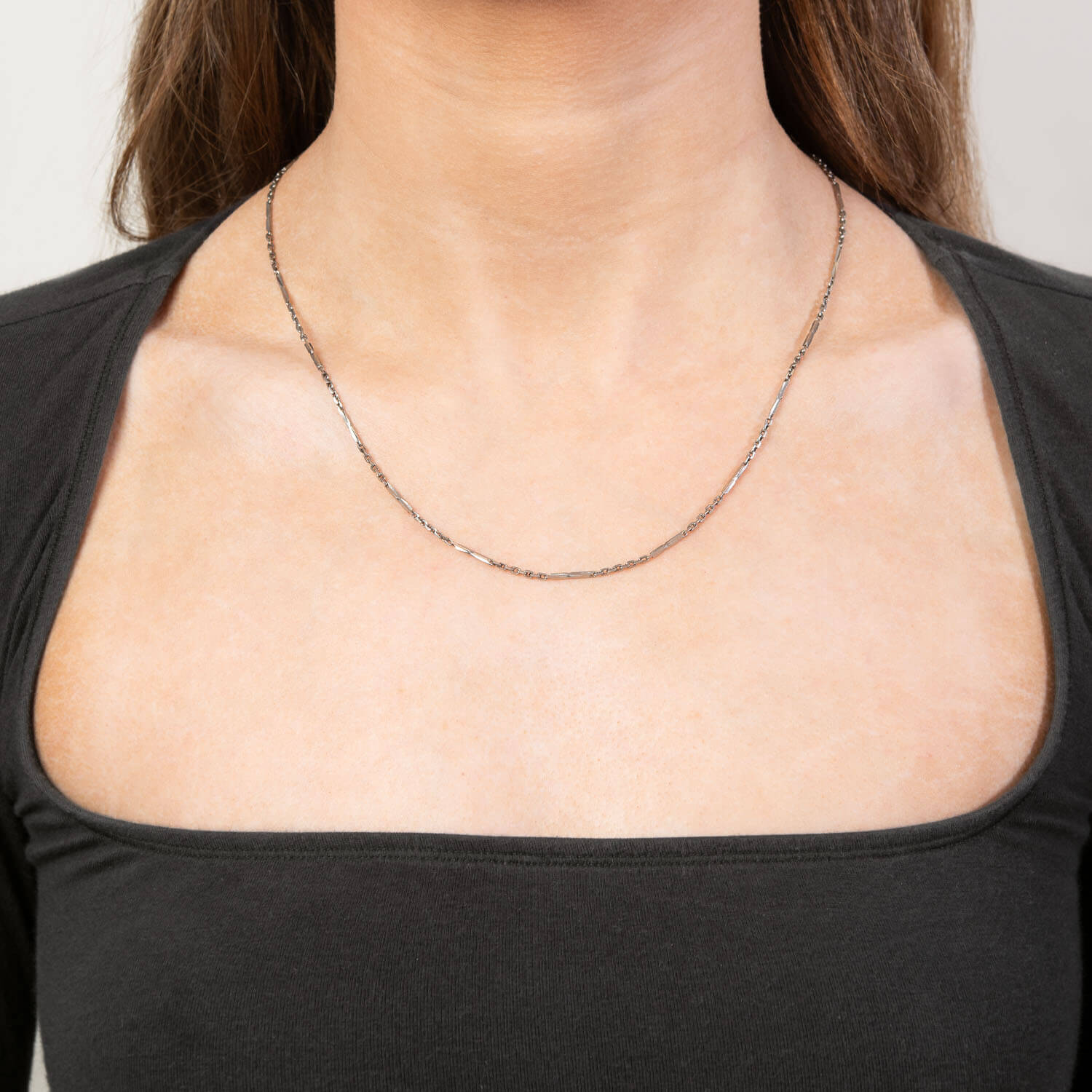 Edwardian Platinum Chain Necklace