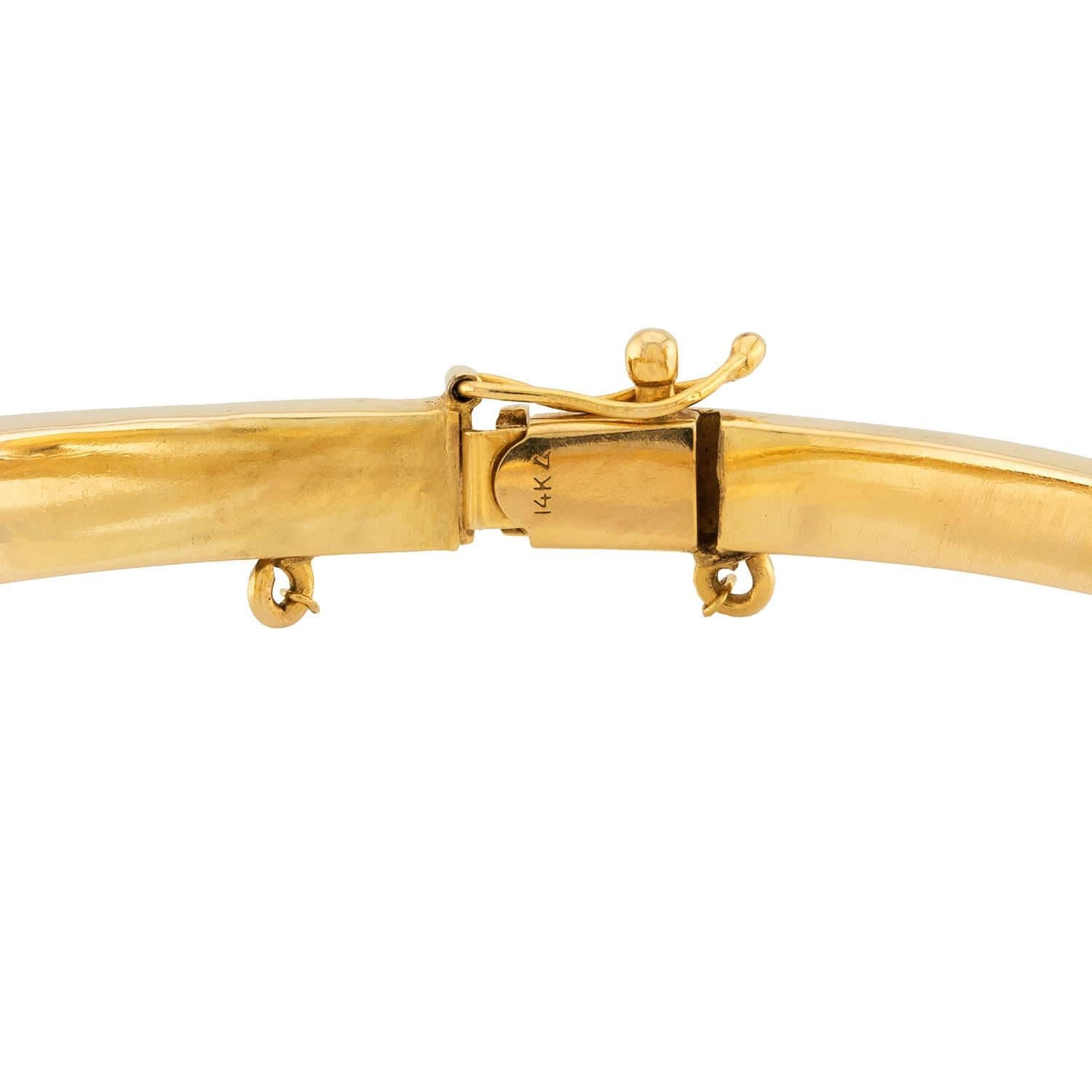 TROUT & CO. Edwardian 14k Nail Bracelet