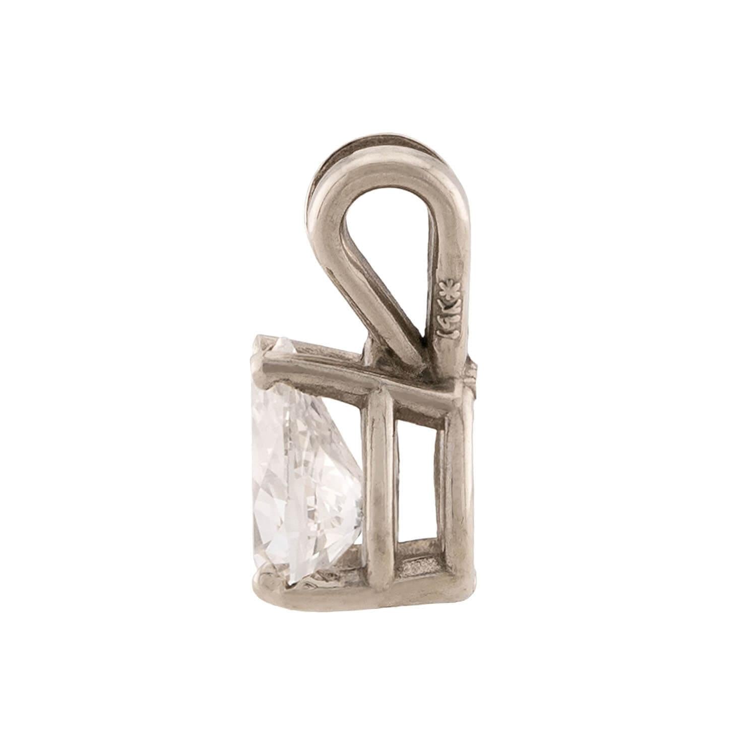 Estate 14k Diamond Pendant/Charm .50ct