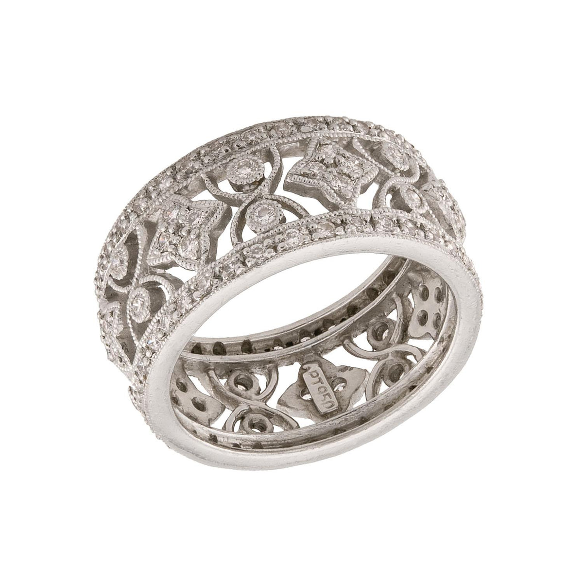 Estate Platinum Diamond Eternity Band