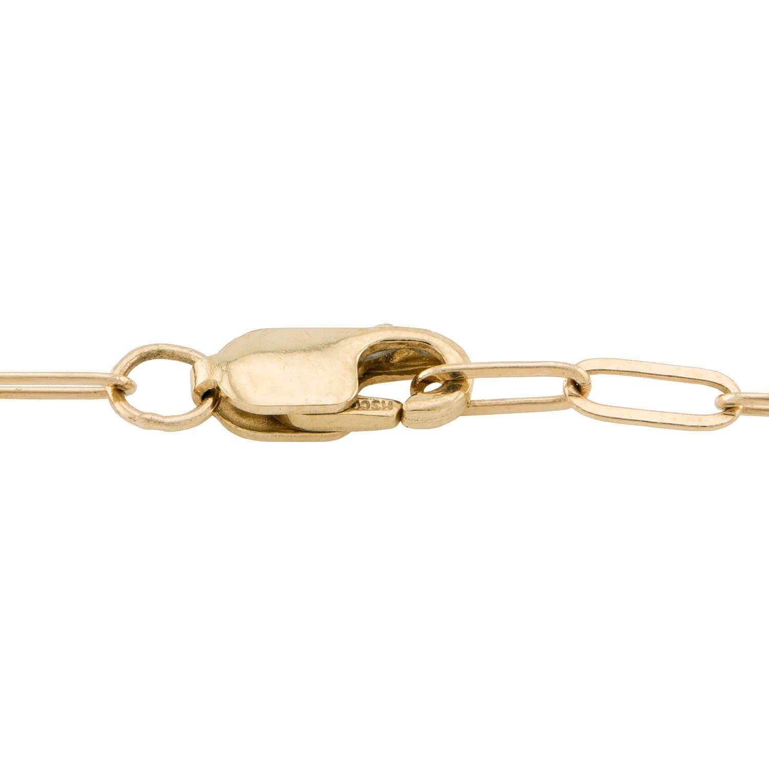 Estate 14k Diamond Pendant Necklace