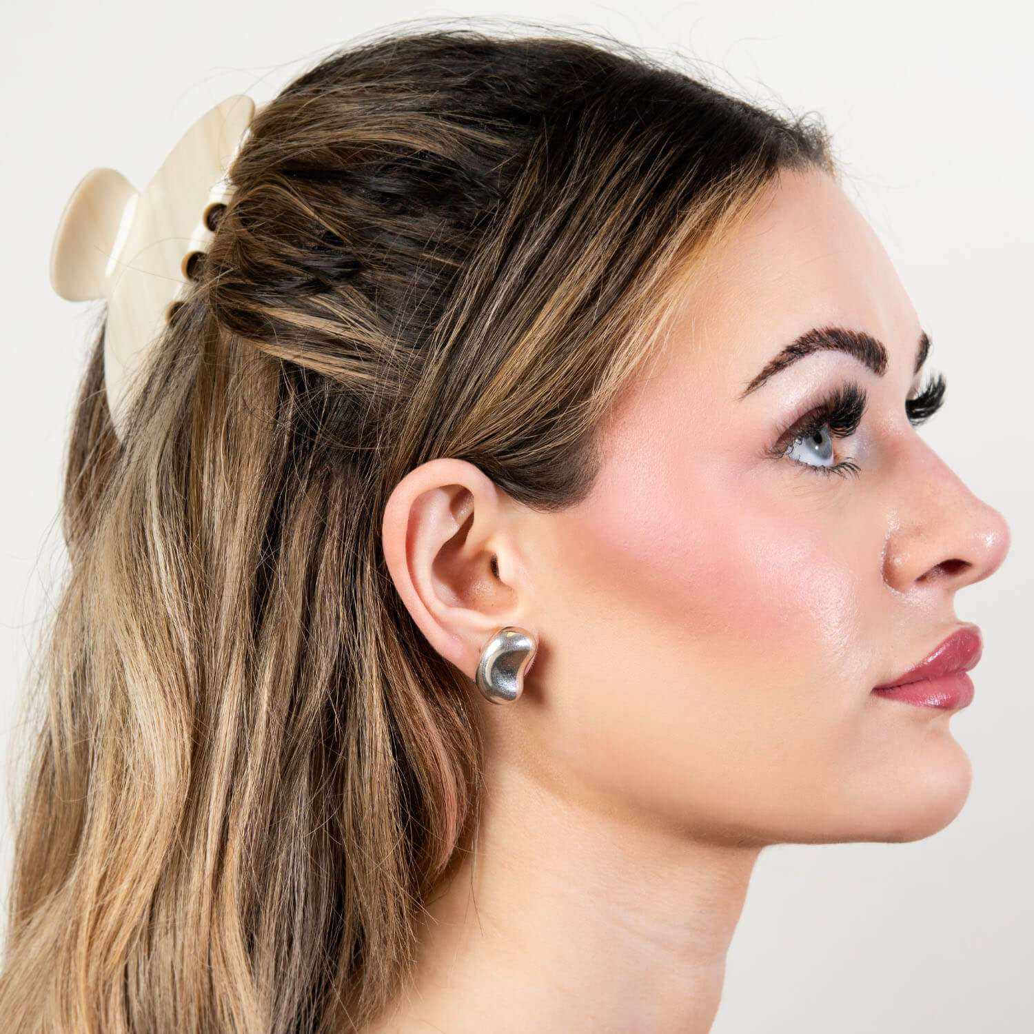 ELSA PERETTI for TIFFANY & CO. Sterling Silver Bean Earrings