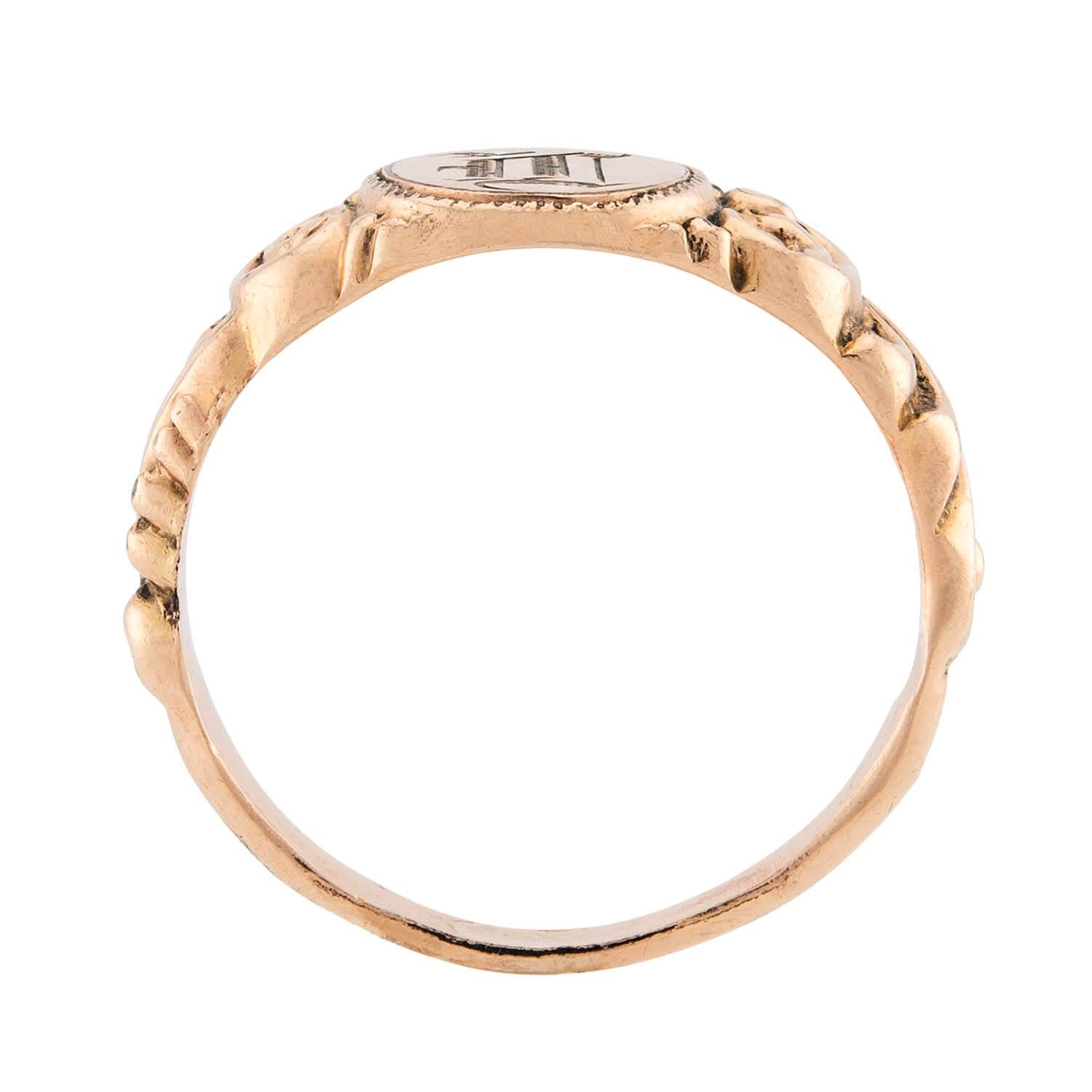 Victorian 14k Signet Ring