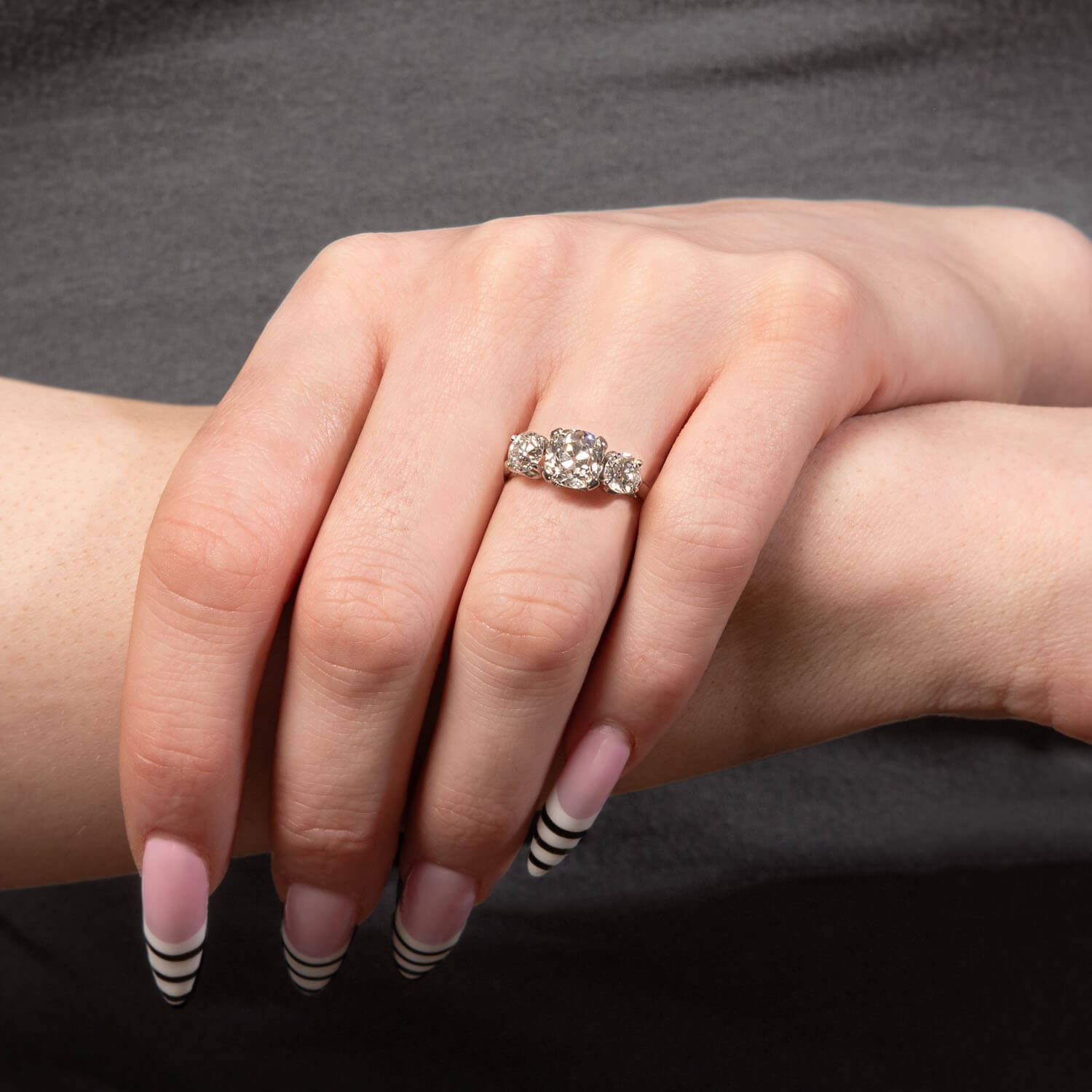 BROGAN Retro 14k Diamond Engagement Ring 1.60ct