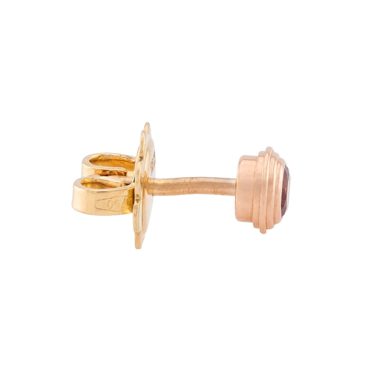 CARTIER Estate French 18k Sapphire Stud Earrings