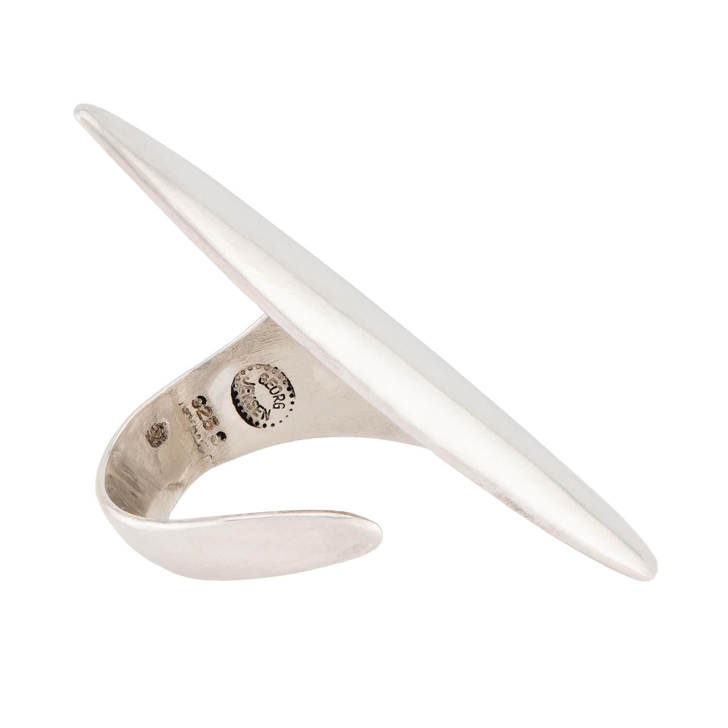 HENNING KOPEL for GEORG JENSEN Vintage Danish Sterling Silver Statement Ring