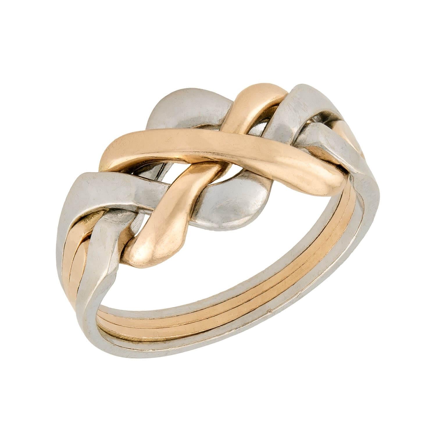 Estate 14k Puzzle Ring