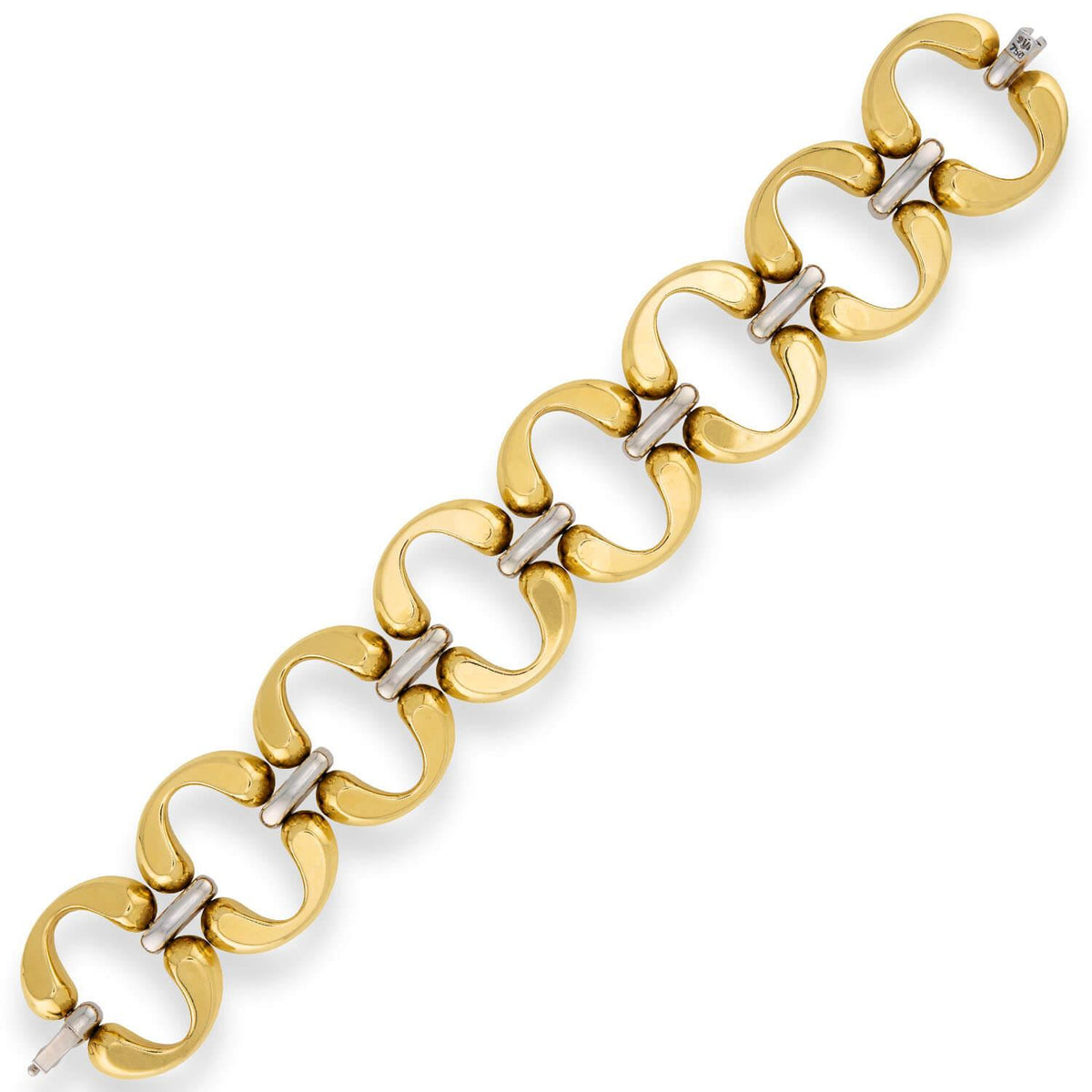 Estate 18k Link Bracelet