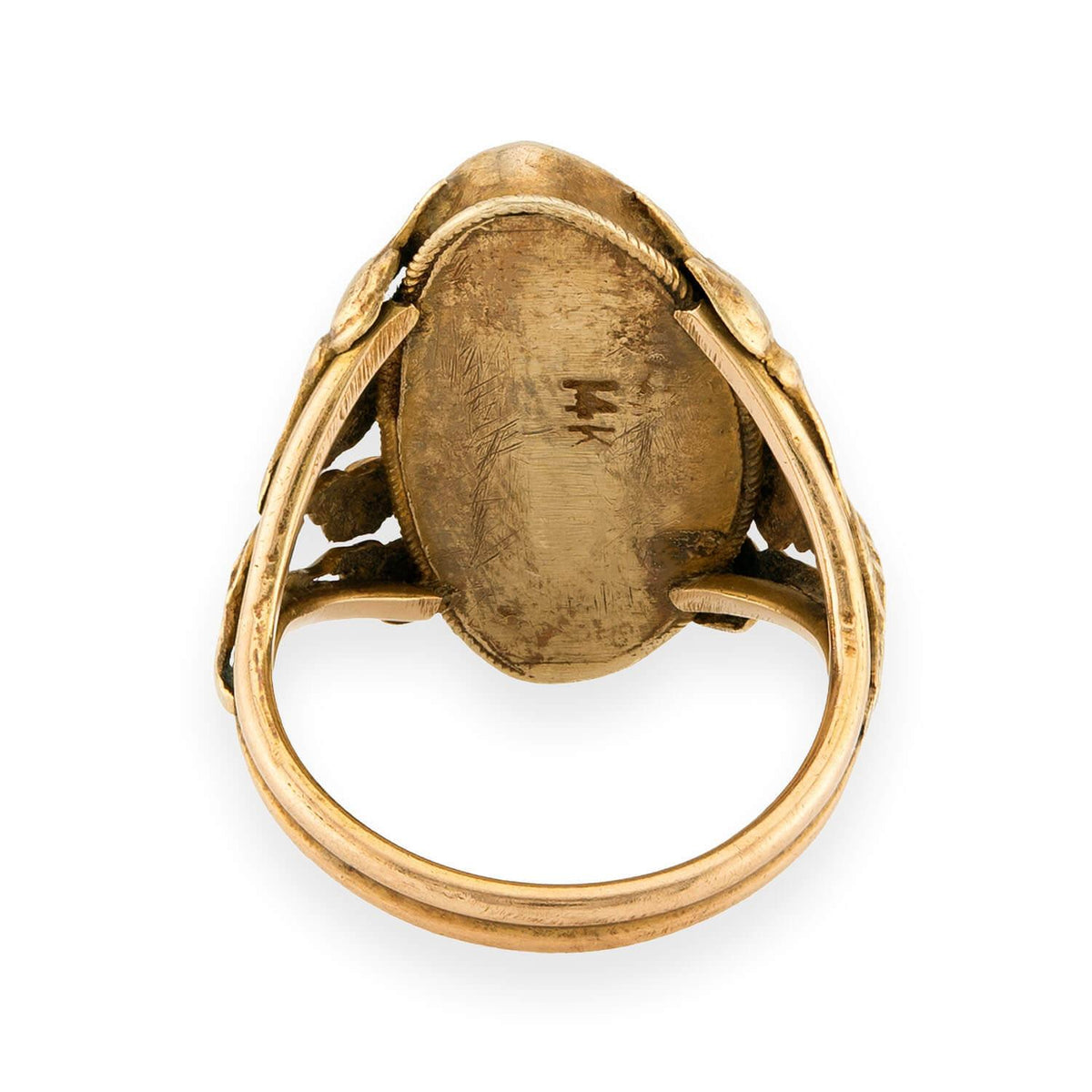 Art Nouveau 14k Pearl Ring
