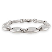 TIFFANY & CO. Estate Italian "Pebble" Link Bracelet