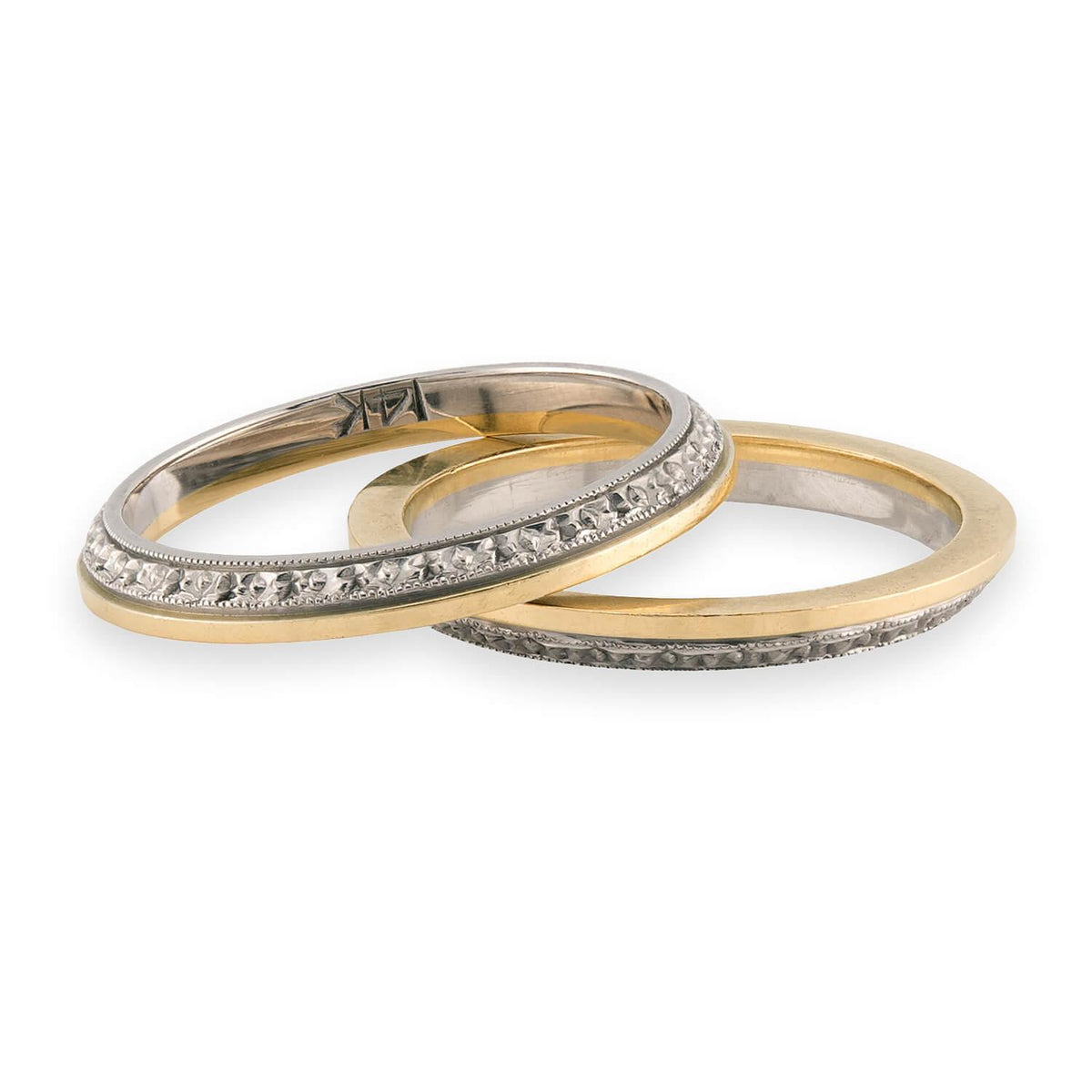Edwardian 14k Bands