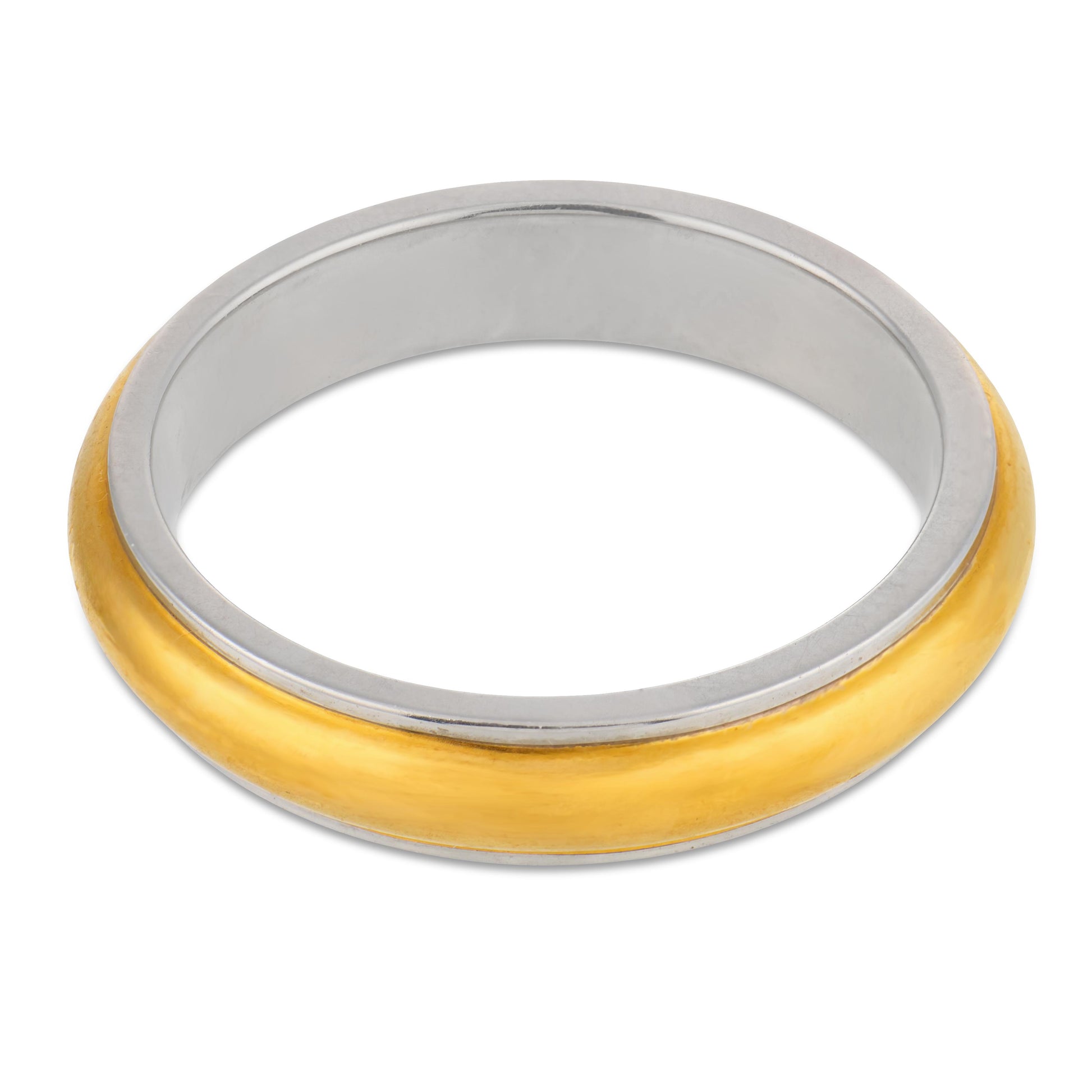 TIFFANY & CO. Estate 24k/Platinum Wedding Band