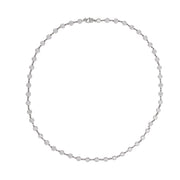 ELSA PERETTI for TIFFANY & CO. Estate Platinum "Diamonds-By-The-Yard" Necklace