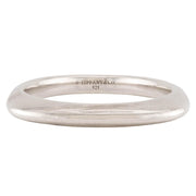 TIFFANY & CO. Estate Sterling Silver Square Cushion Bangle