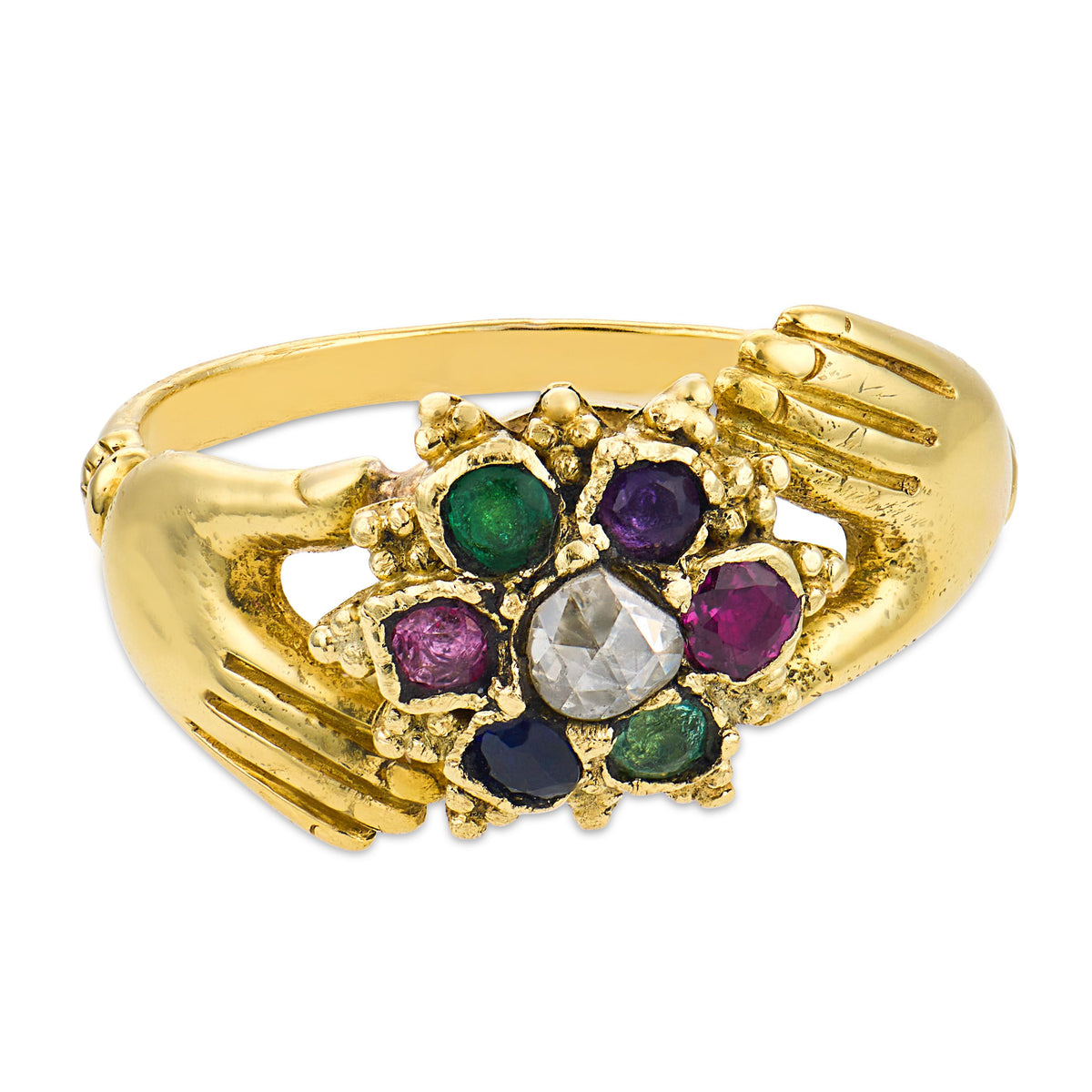 Victorian 18k "DEAREST" Ring