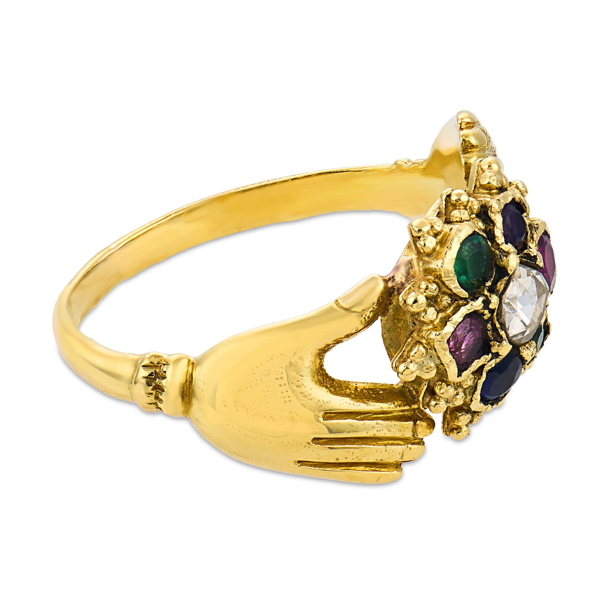Victorian 18k "DEAREST" Ring