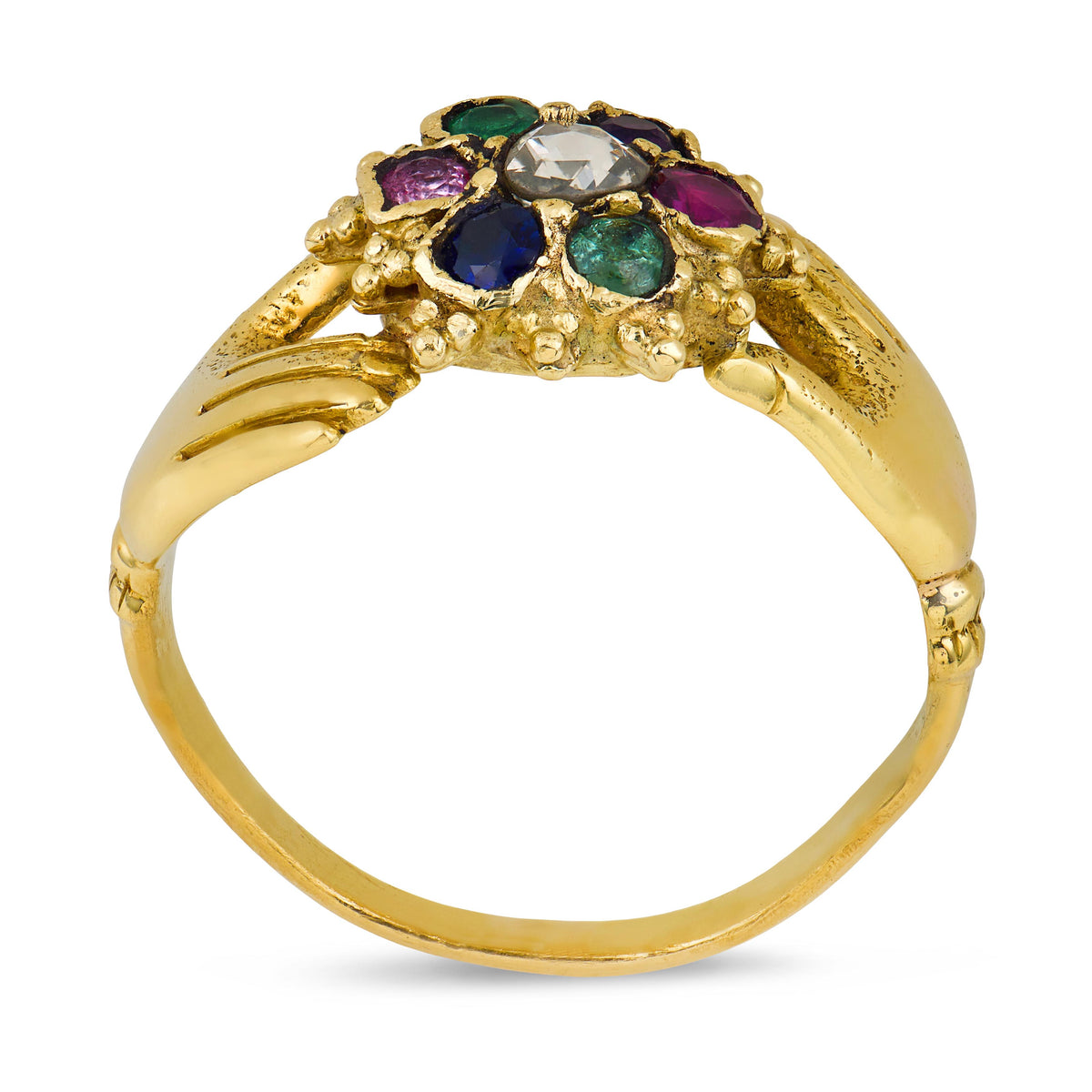 Victorian 18k "DEAREST" Ring