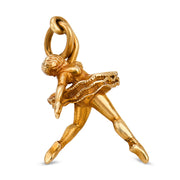 Vintage 14k Ballerina Pendant/Charm