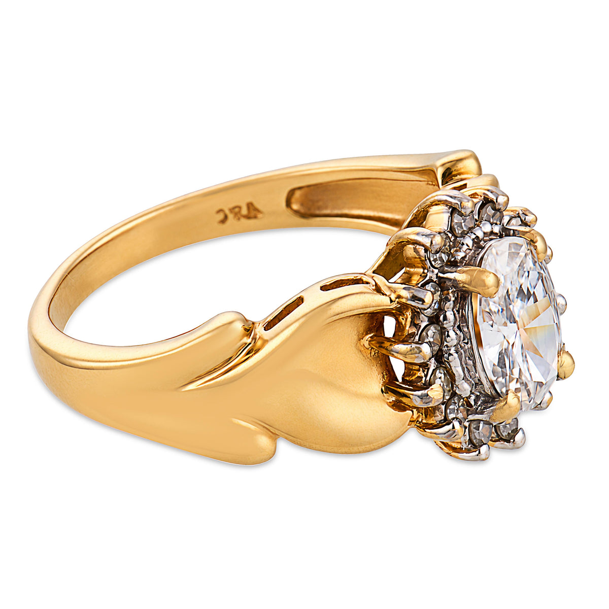 V&C Estate 10k Diamond Engagement Ring .60ct