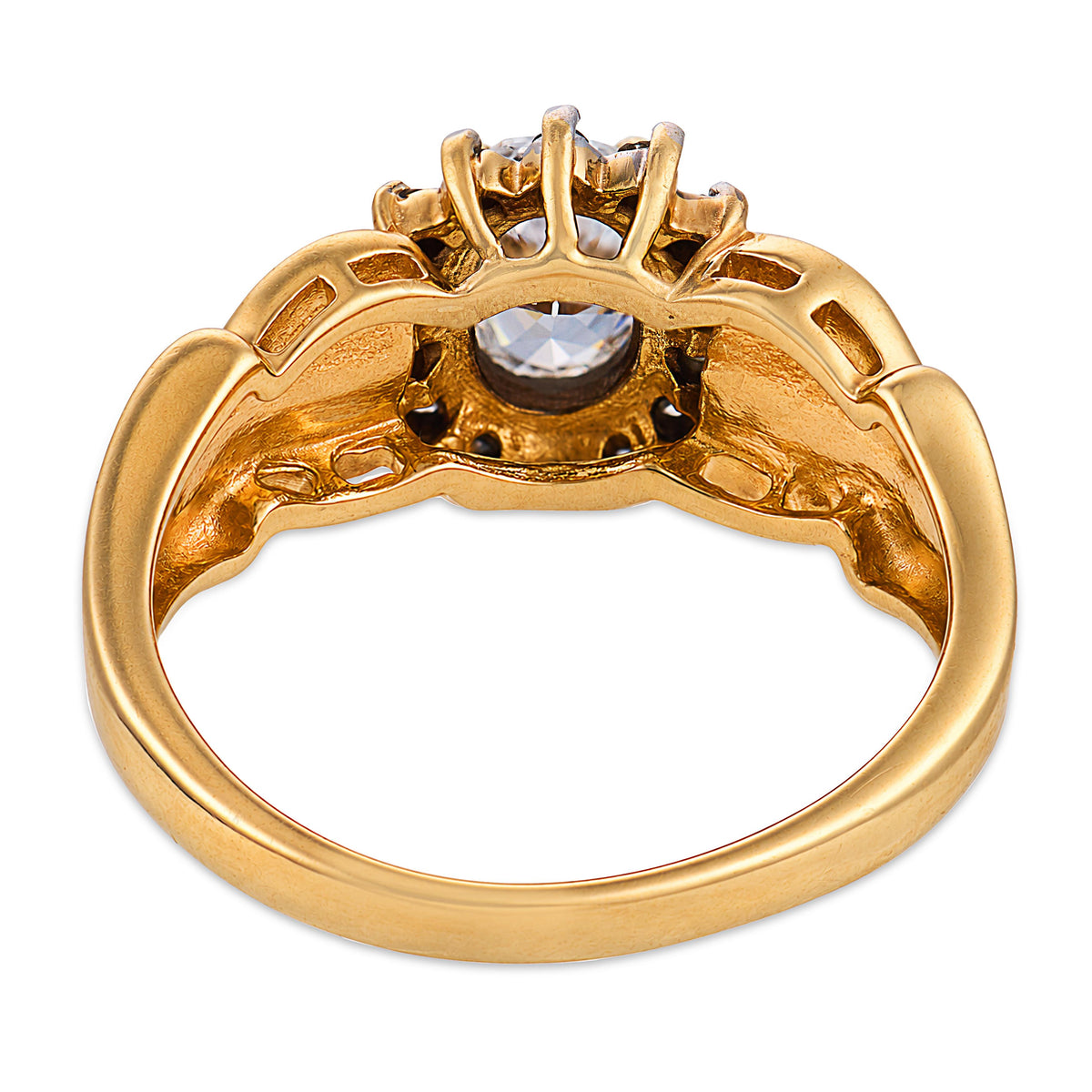V&C Estate 10k Diamond Engagement Ring .60ct