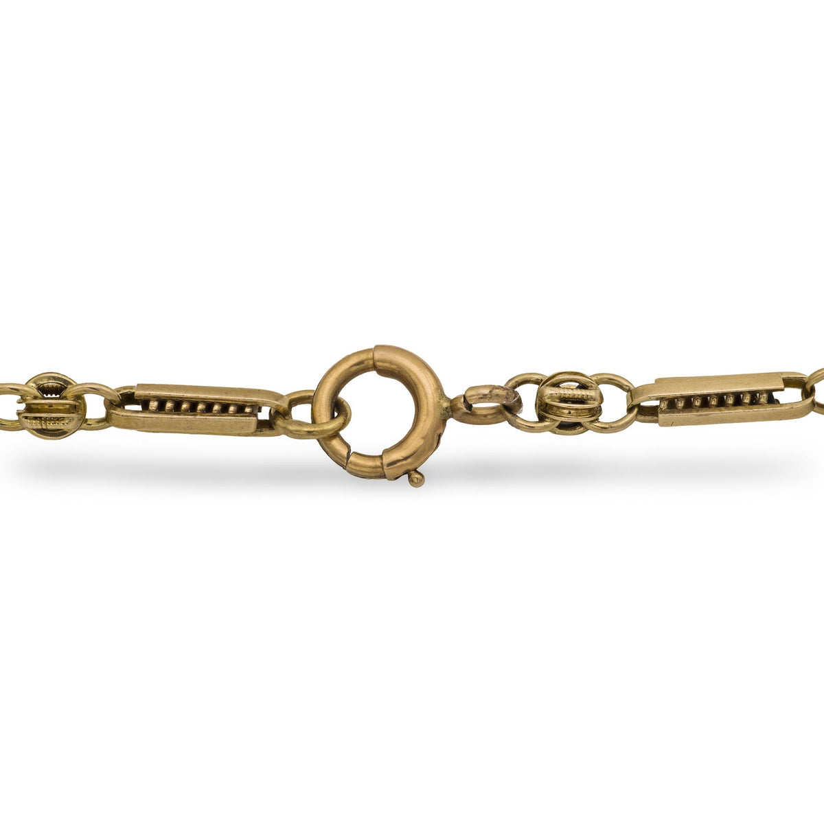 Victorian 12k Watch Chain Necklace 24"