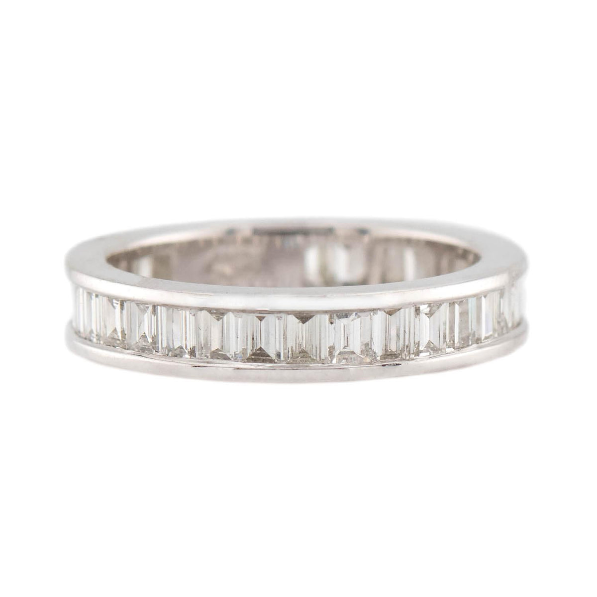 Estate Platinum Diamond Eternity Band