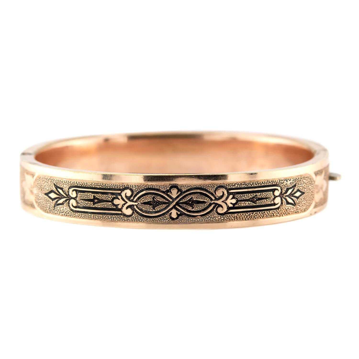 Victorian Gold-Filled Bangle