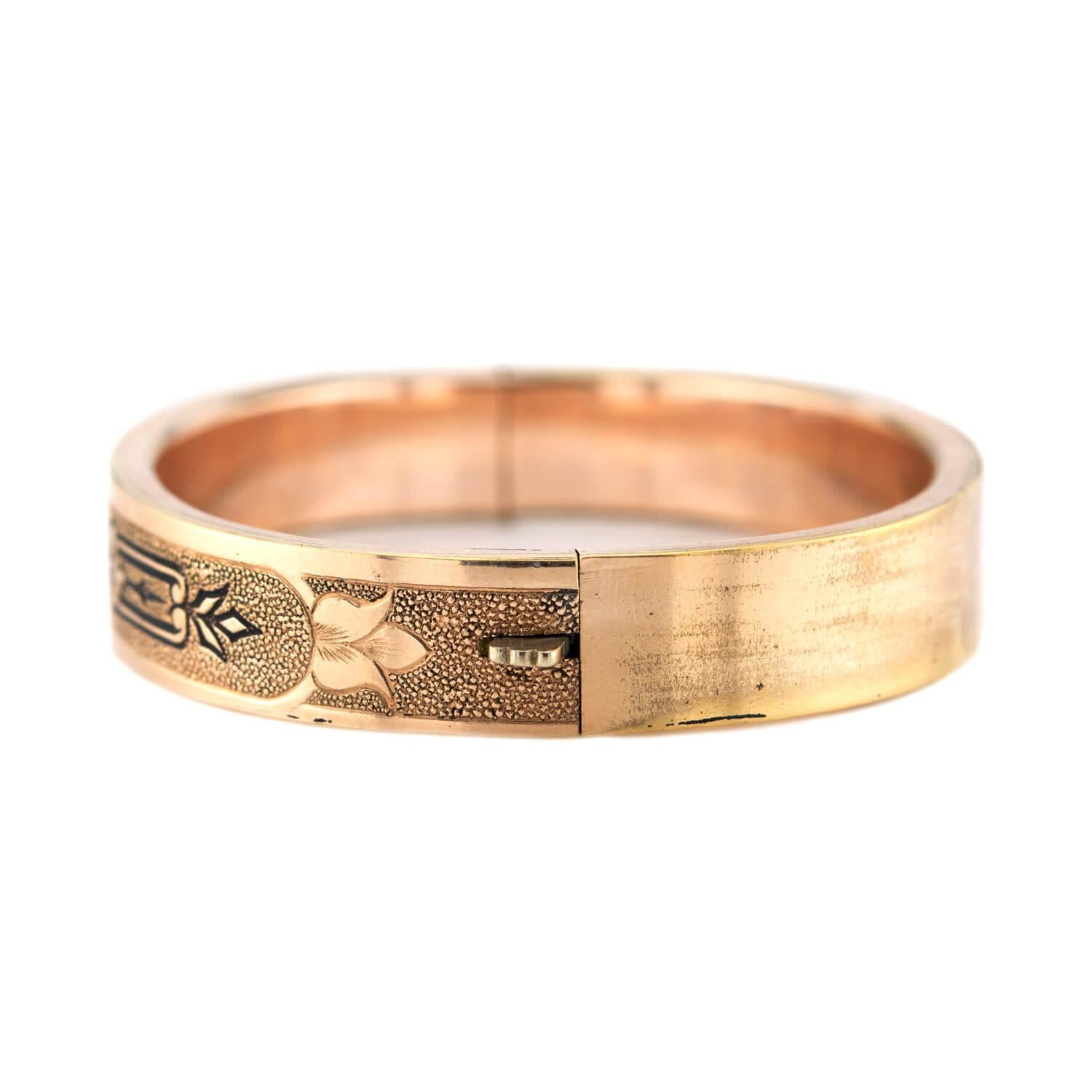 Victorian Gold-Filled Bangle