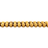 CARTER. GOUGH & CO. Victorian 14k Gold Beaded Necklace 16"