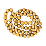 CARTER. GOUGH & CO. Victorian 14k Gold Beaded Necklace 16"