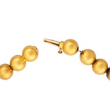 CARTER. GOUGH & CO. Victorian 14k Gold Beaded Necklace 16"