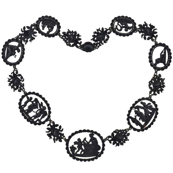 Rare Georgian Berlin Iron Necklace