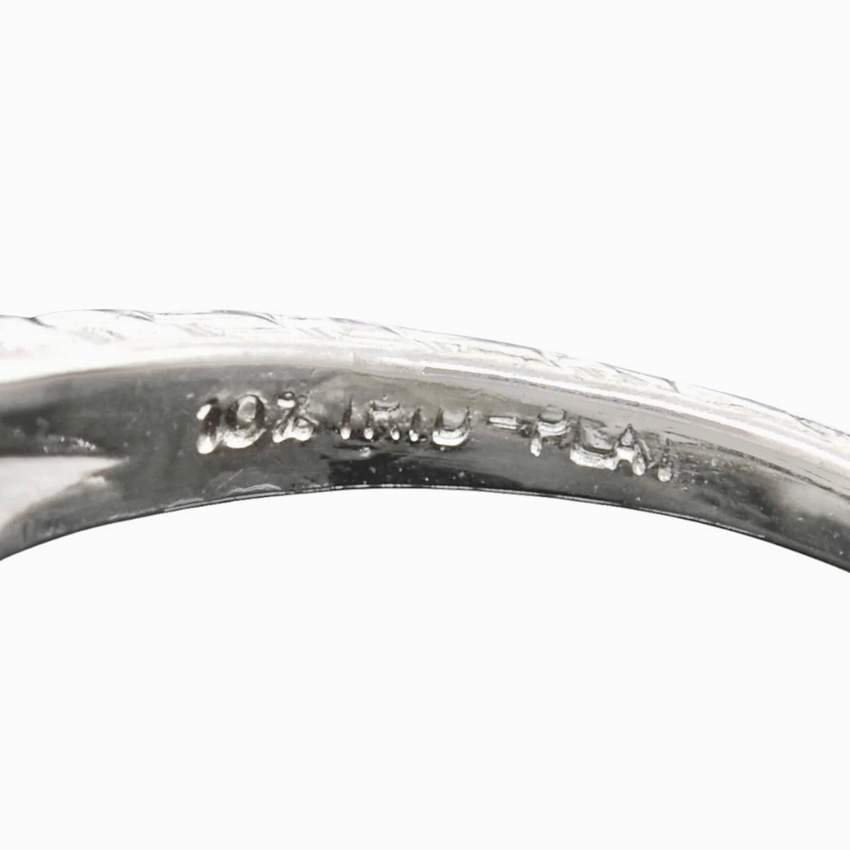 Art Deco Platinum Diamond Engagement Ring 2.16ct