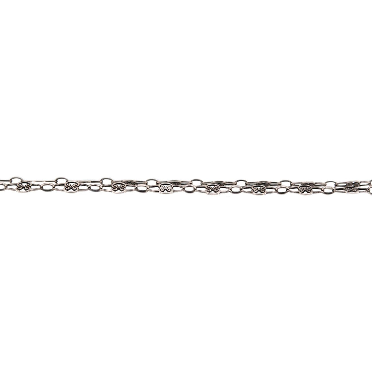 Victorian Sterling Silver Chain 60"