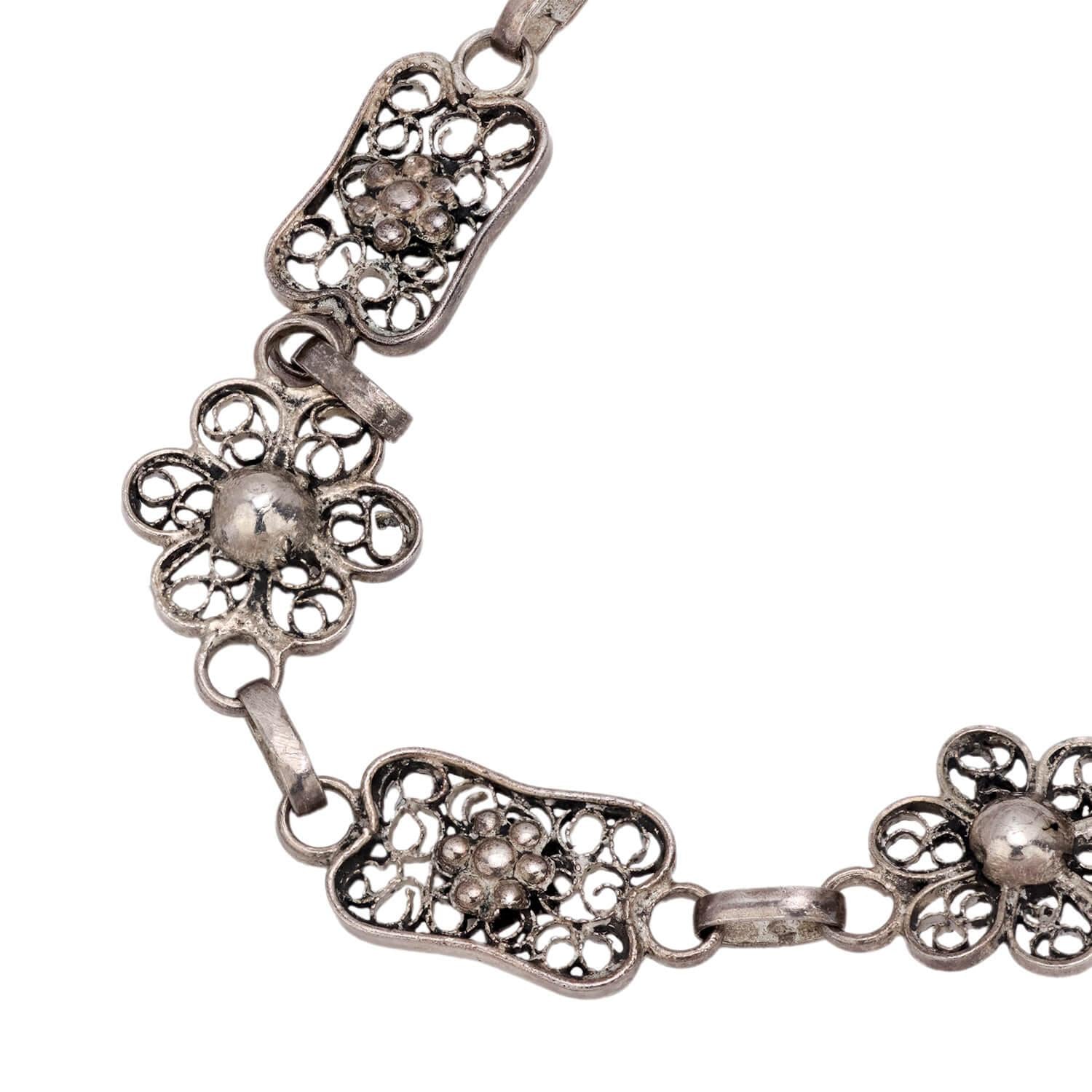 Victorian Sterling Silver 30" Chain
