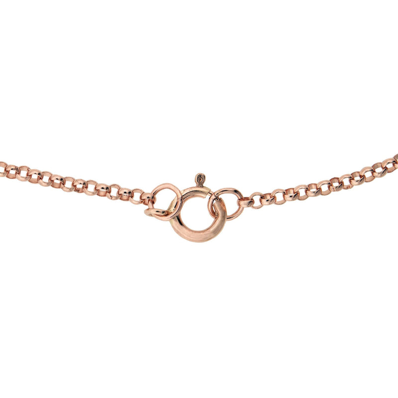 Estate South Sea Pearl Chicken Pendent w/14k Rose Gold Chain