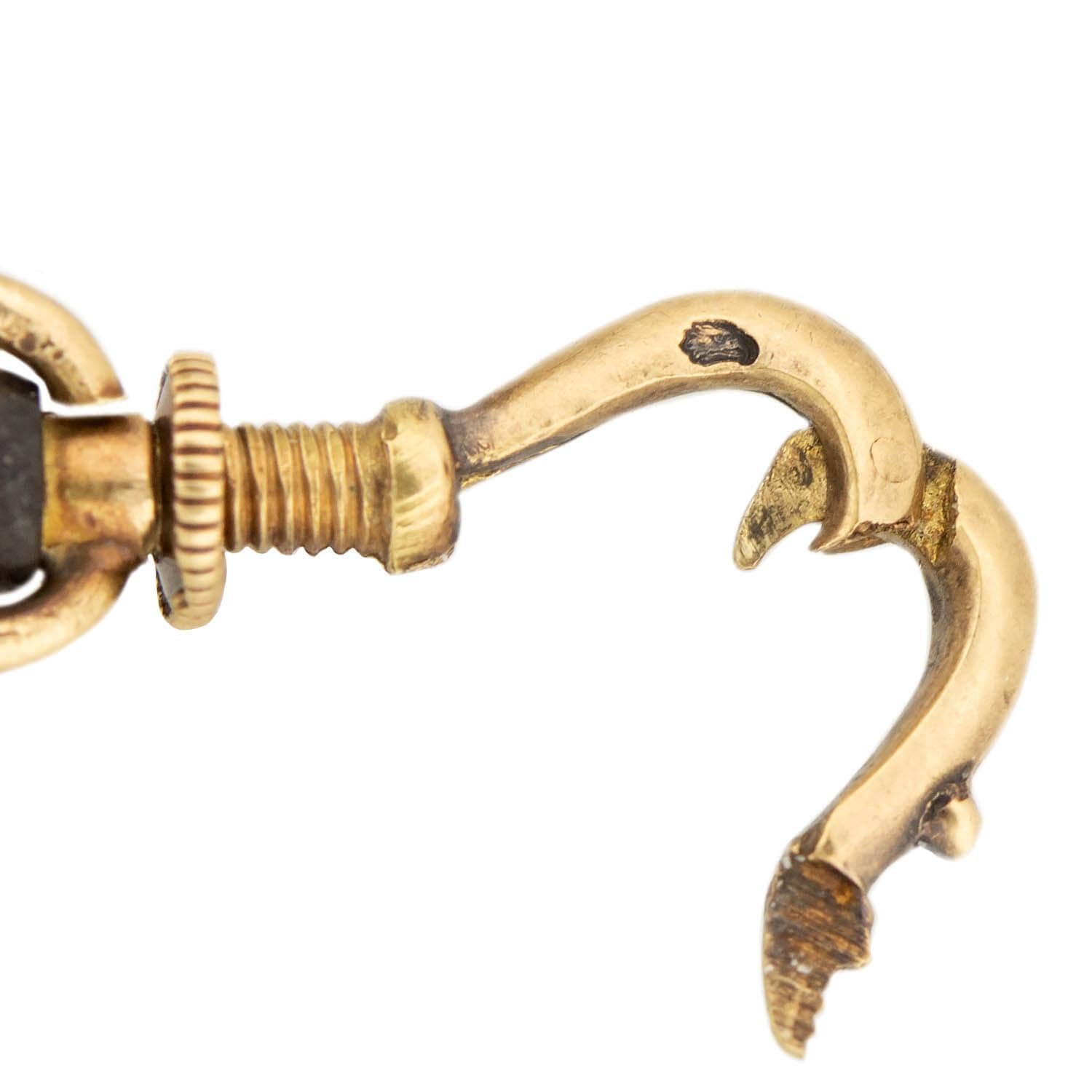 Victorian 18K Diamond Button Stretch Bracelet