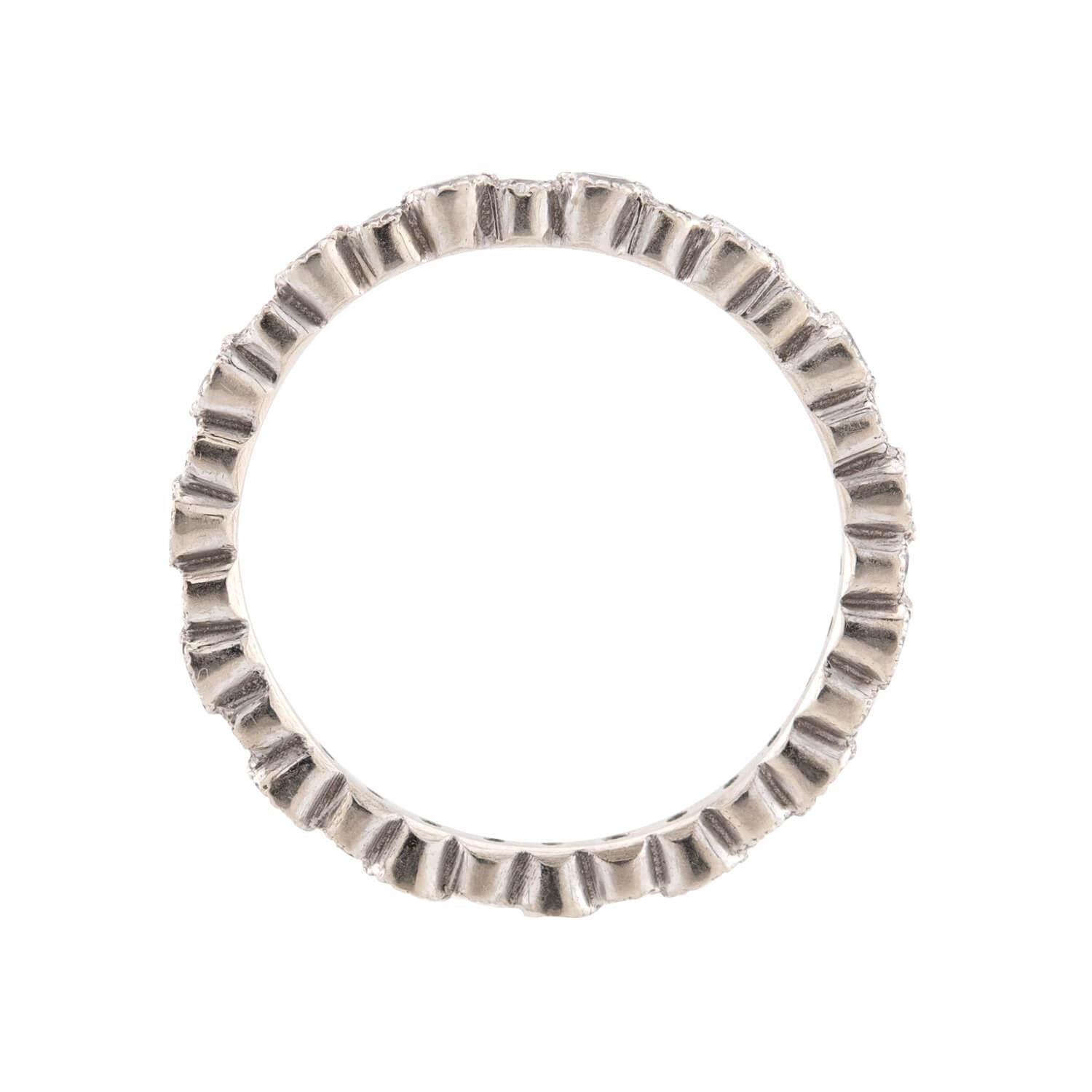 Estate 14k Diamond Eternity Band