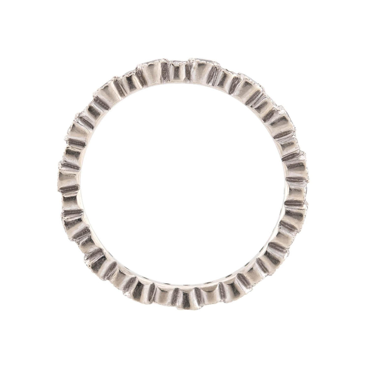 Estate 14k Diamond Eternity Band